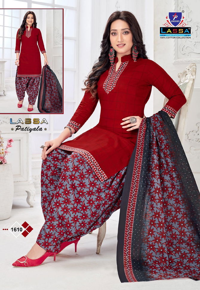 Ap Lassa Patiyala 16 Wholesale Printed Cotton Dress Material Catalog